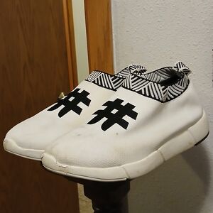 Rens Original Coffee Sneakers Rebel White Waterproof Vegan Shoes Men’s Size 13